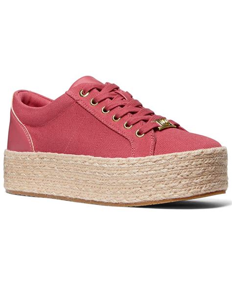 Women's Libby Lace Up Espadrille Platform Sneakers